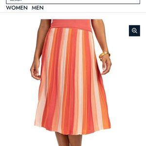 Trina Turk Vibrant Coral Skirt
